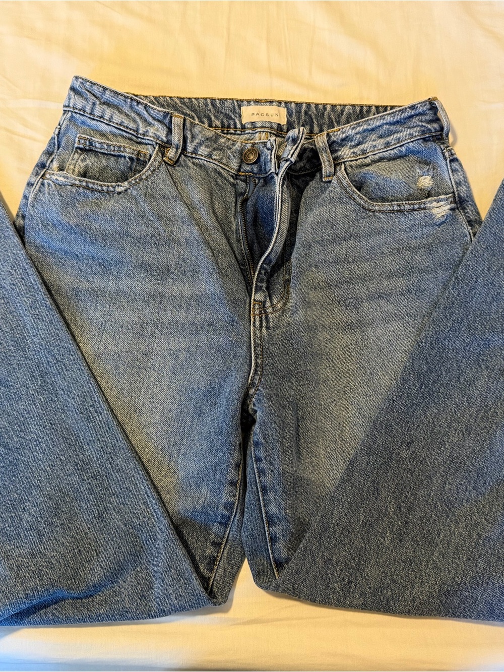 PacSun Blue Women’s Straight-Leg Jeans